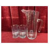 Manganese Glass Cocktail & Glass Set - Note