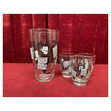 1950s Libbey Sandwich Man Cocktail Set