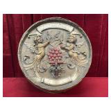 Barrel Wall Mount Wine Dispenser -19.5"dia x 10.5"