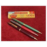3 Sheaffer Pencils w/ Leads