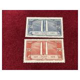 1914-1918 MNH Vimy Monument Stamps
