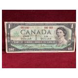 1967 Canada No Serial # $1 Banknote