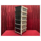 6-Drawer Roller Cabinet - 13.5" x 18" x 42"