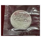 1963 Canada Silver $1 Coin