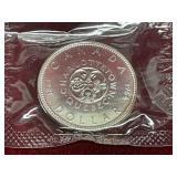 1964 Canada Silver $1 Coin