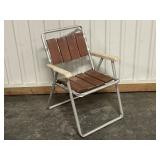Cedar & Aluminum Folding Chair - 23"w x 31"