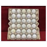30 Used Golf Balls