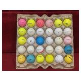30 Used Golf Balls