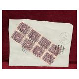 1930 Canada Cedar Springs Cancel Postage Due Block