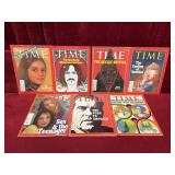 7 1971-73 Time Magazines