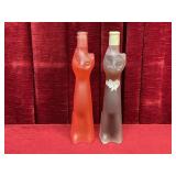 2000 & 09 Riesling Happy Cat Bottles