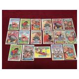 17 Topps 1987 Garbage Pail Kids Sticker Cards