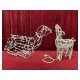 2 Lawn Ornament Frames