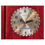 Mastercraft Shop Clock - Works - 9.5"dia