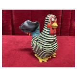 Minuni Japan Tin Electronic Rooster - Not Tested