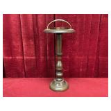 Vtg Ashtray Stand - 10"dia x 22.5"