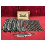 24pcs HO Curved Track & Brass Plaque