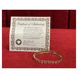 Ladies .925 Diamond Bracelet w/ COA