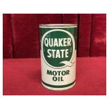 Quaker State 1-Quart Motor Oil Can - Full
