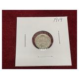 1919 Canada Silver 5¢ Coin