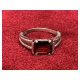 Ladies 925 Silver Ring - Marked