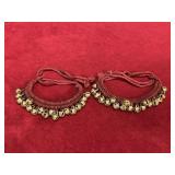 Vtg Brass Belly Dance Gajre Bells