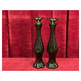 2 1970s Avon 9" Perfume Bottles