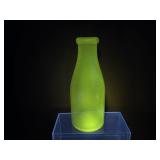 City Dairy Co Manganese Milk Bottle - Note