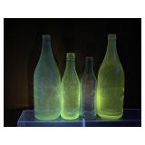 4 Brantford ON Soda & Ginger Beer Bottles - Note