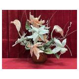 Brass Pot w/ Arrangement