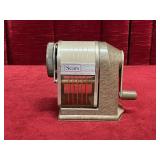 Vtg Sears Pencil Sharpener w/ Pencil Grips