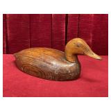 Vintage 16.5" Wood Duck Decoy
