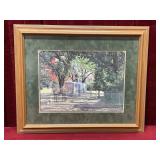 1989 James Lumbers Shades of Summer Print