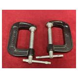 2 3" Mastercraft C-Clamps