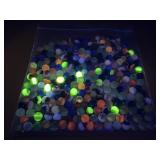 Various Glass Marbles - Some Glow - Note