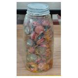 MASON'S 1858 fruit jar + bottle cap collection