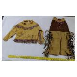 Native american child's costume size 6 WALLS TX