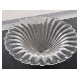 MURANO heavy 12.5' gold dust bowl (Dillard's)