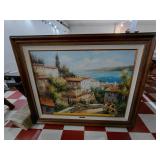60' Impressionist oil painting by PETER BELL