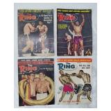 1966 1967 boxing magazines 4pc lot The Ring