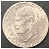 1976 D Eisenhower Bi Centennial dollar VF