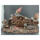 CAIRN STUDIOS 15" Tom Clark gnomes store sign