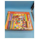 Kid made modern crazy crafts case