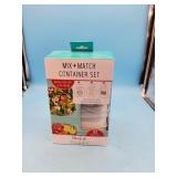 Mix + match container 10 piece set