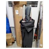 Hard arm lumbar support camping chair