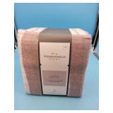 Threshold flannel twin sheet set