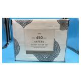 sateen duvet twin cover set