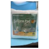 biddeford automatic heated twin mattress pad