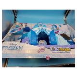 Disney frozen little people elas ice palace