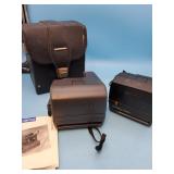 2 one-step Polaroid cameras